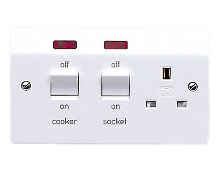 MK 45 Amp Cooker Control Unit with Neon